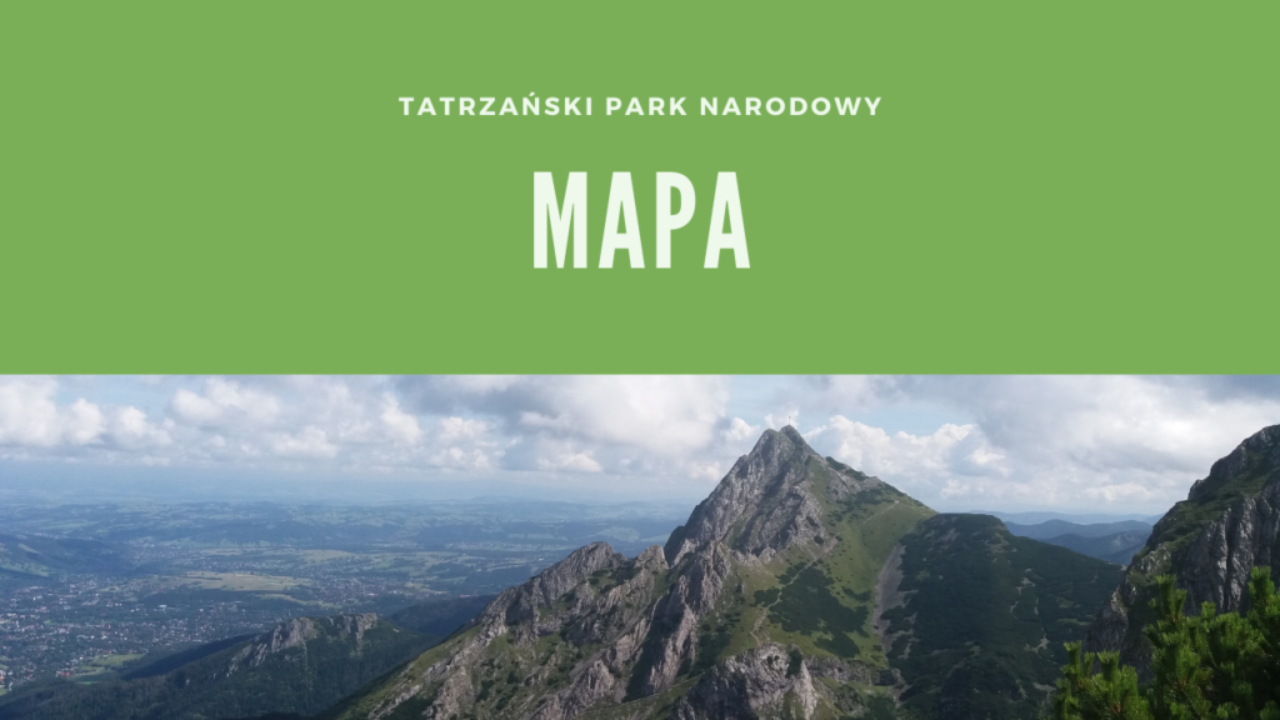 Tatrzański Park Narodowy Mapa